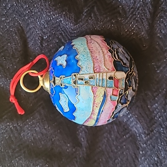 Boston Head Light Cloissoine Ornament - Picture 2 of 16